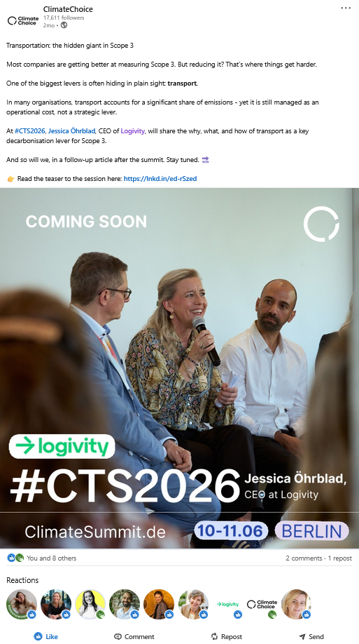 ClimateChoice V REAL Best Practice Guide cover with CTS2025 branding