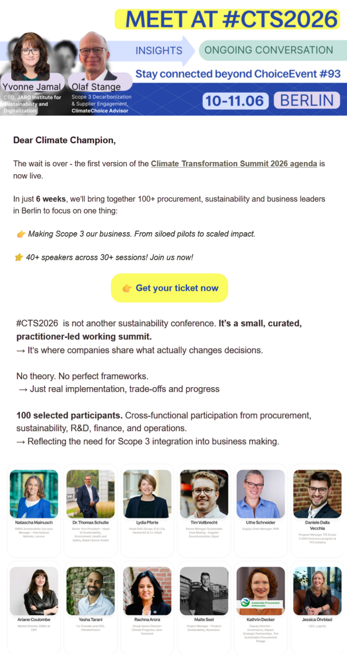 CTS2026 social content visual about Scope 3